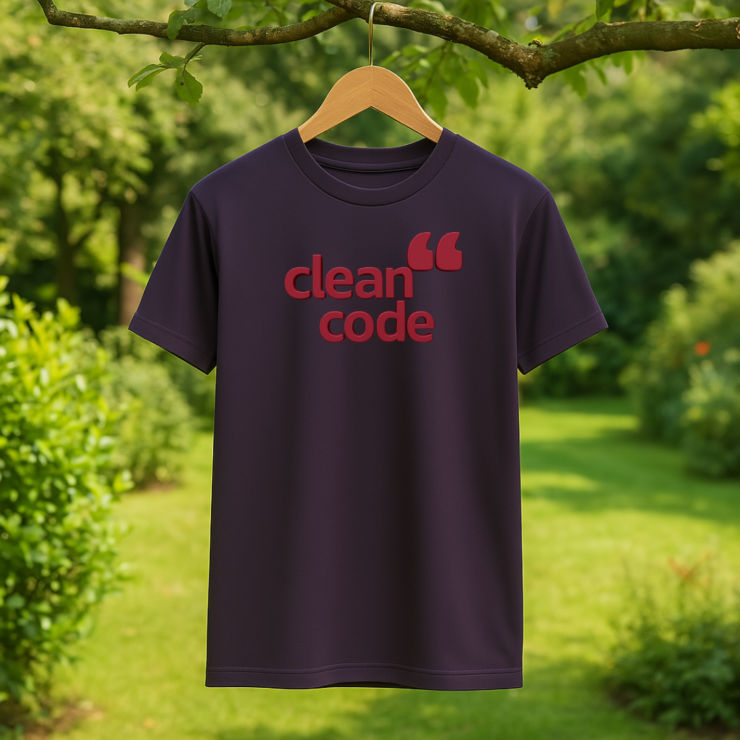 Clean Code Unisex Classic Crew T-Shirt