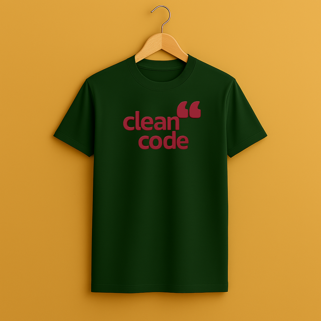 Clean Code Unisex Classic Crew T-Shirt